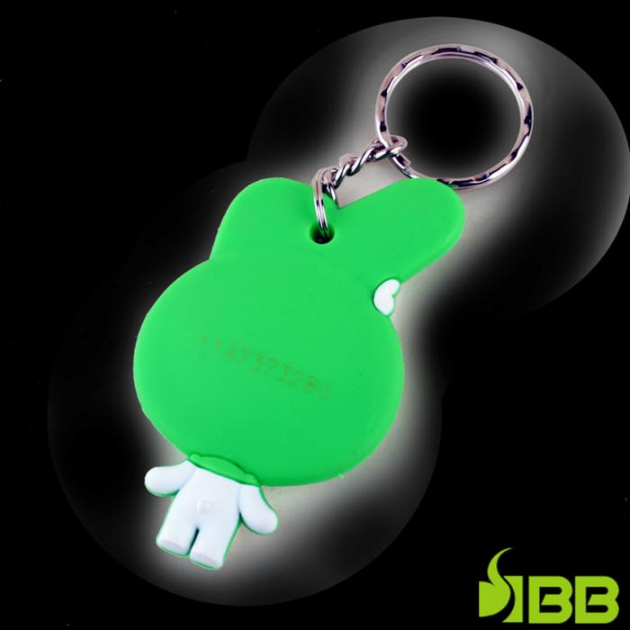 Keyfob Green Rabbit