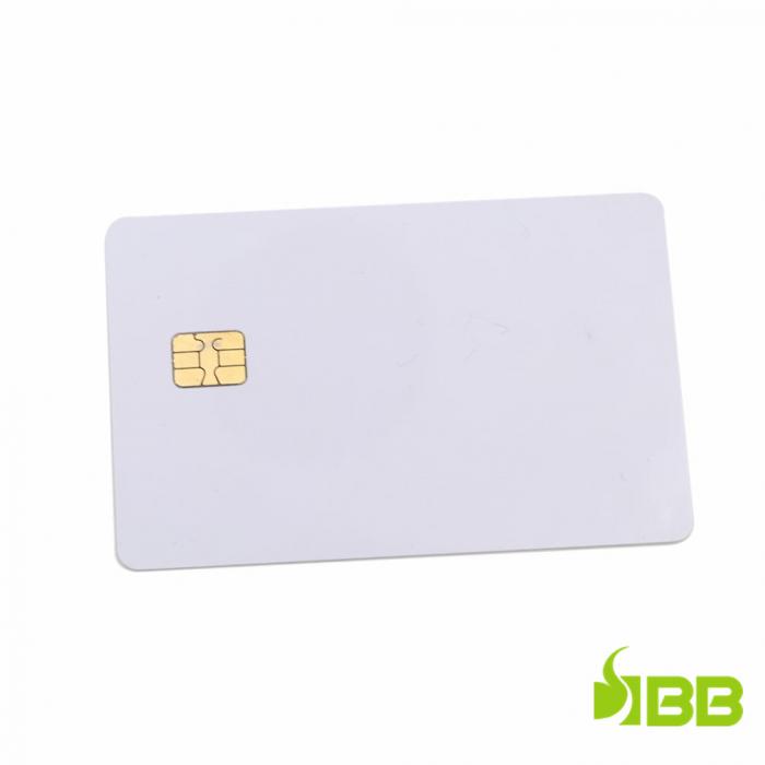 Hybird card with chip AT88SC1003+D21