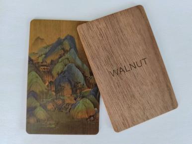 Walnut Card