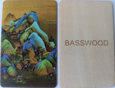 Basswood Card