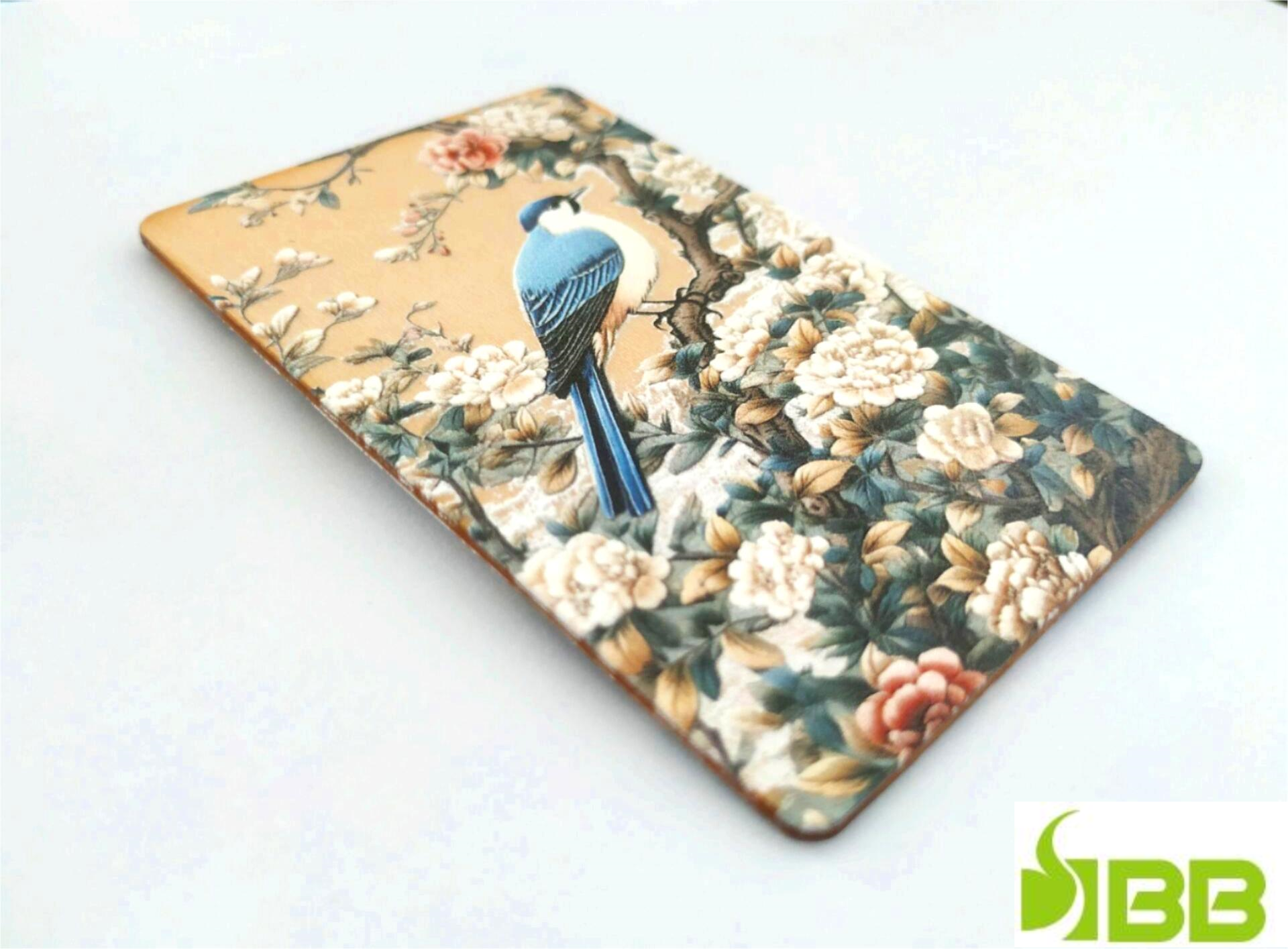 3D Relief RFID Ecofriendly Wooden Card