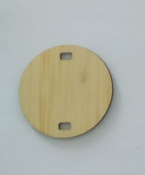 Customized  RFID wooden keychain keyfob hotel tag