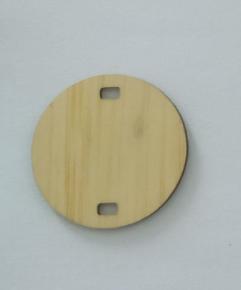 Customized  RFID wooden keychain keyfob hotel tag