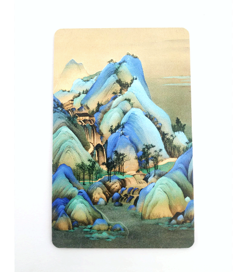 3D Relief RFID Ecofriendly Wooden Card