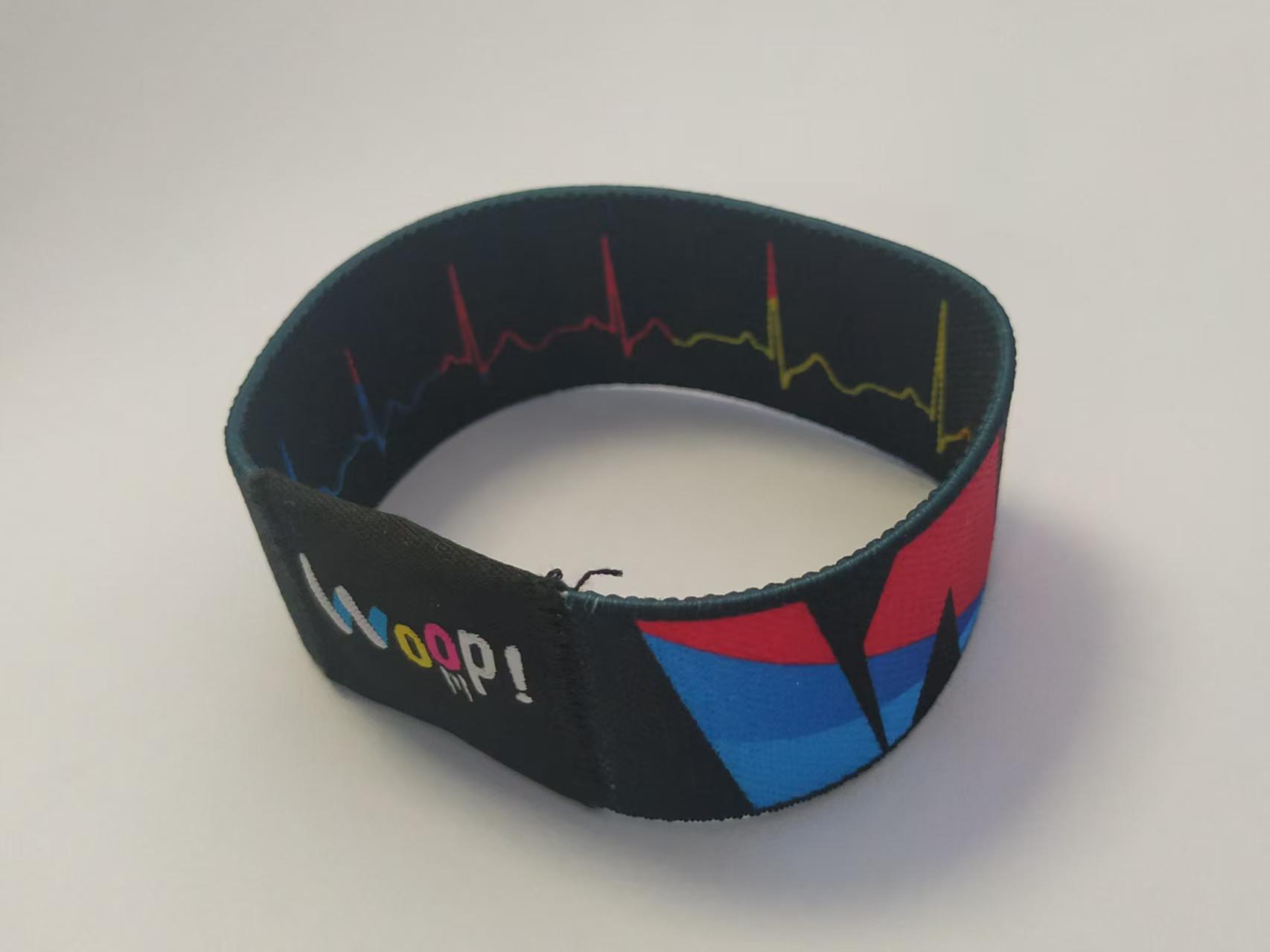 RFID Strap / Stretch Woven RFID Wristband