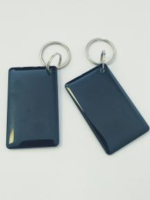 RFID key fob of pvc and epoxy